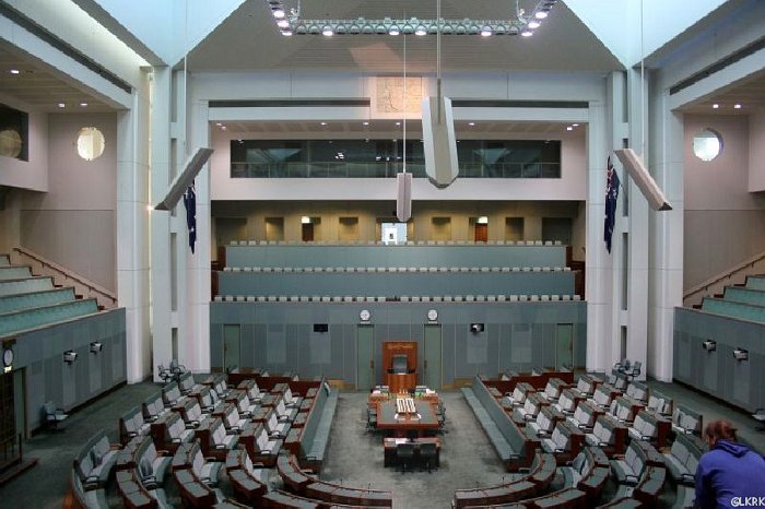 The parliament house - chamber one - nice colour