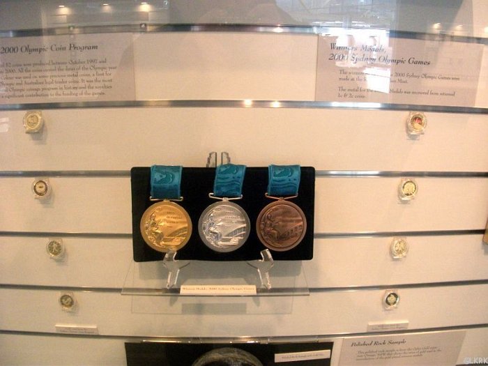 The royal Australian mint - producer of the 2000 Olympic medals 