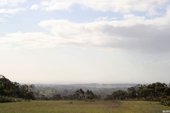 view from the Adelaide Hills